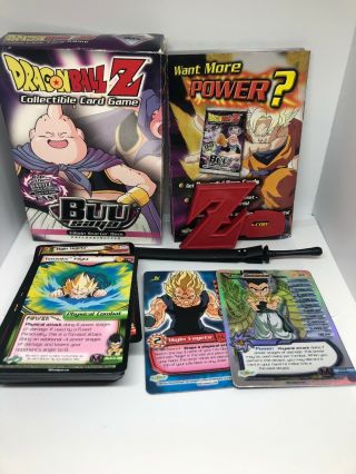 Dragon Ball Z Buu Saga Villain Starter Deck Complete,  Gotenks Foil Card Rare