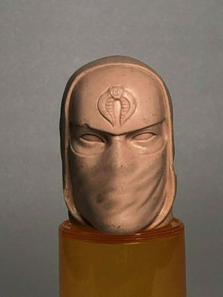 Gi Joe Prototype Cobra Commander Wax Head Sculpt Rare Vintage Unreleased