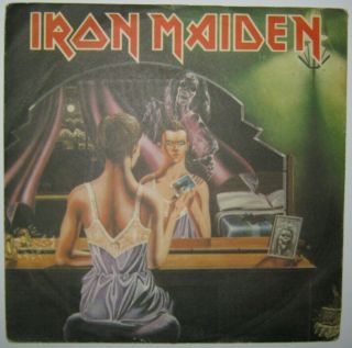 Iron Maiden - Twilight Zone / Wratchild - Very Rare Yugoslavian 7 " Ps
