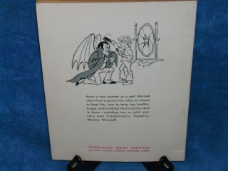 1970 VERY RARE VINTAGE SCHOLASTIC 2ND PRINT HOW TO CARE FOR YOUR MONSTER NORMAN 2