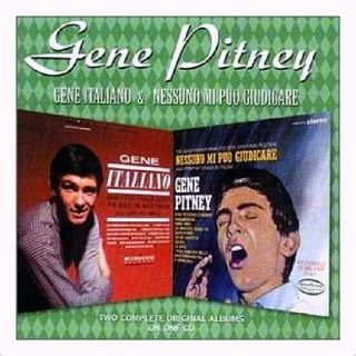 Gene Pitney Gene Italiano & Nessuno Mi Puo Guidicare 2 On 1 Cd Near Rare
