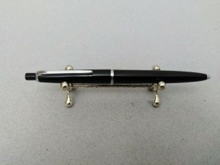 ✒montblanc No.  49 Black Platinum Ballpoint Pen Rare