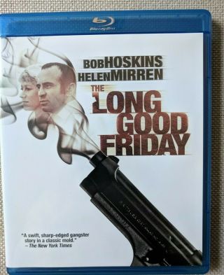 The Long Good Friday (blu - Ray Disc) Rare & Oop Bob Hoskins Helen Mirren Vg