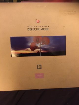 Depeche Mode Music For The Masses Us Rare Promo Vinyl Lp