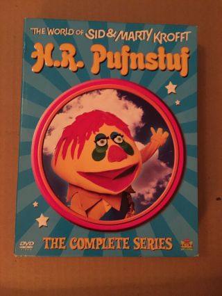H.  R.  Pufnstuf The Complete Series Dvd 3 Disc Set Authentic Vgc Very Rare Htf