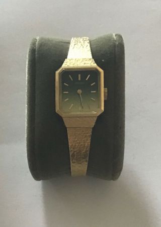 Lovely Vintage Ladies Gold Plated Seiko 17 Jewels Hand - Wind Wristwatch -