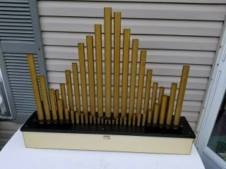 Conn Organ Speaker Pipes Model 145 Rare Blonde 2