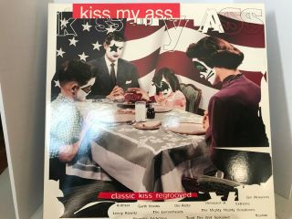 Kiss - Kiss My Ass - Rare Orig Press - Fantastic - Tribute Lp - Gatefold - Red Vinyl - 1984