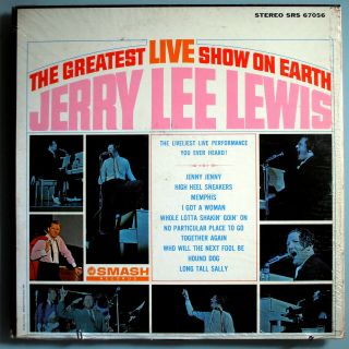 Jerry Lee Lewis Greatest Live Show On Earth Rare Orig 