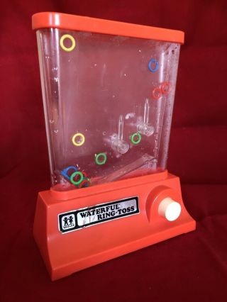 Vintage Rare 1976 Tomy Waterful Ring Toss Game Toy