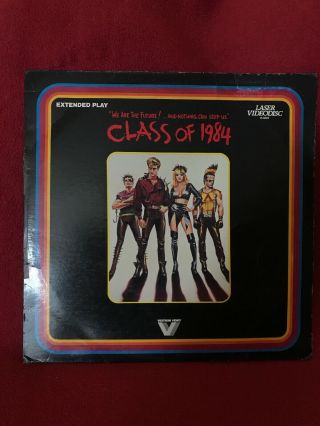 Class Of 1984 Laserdisc Ld Vestron Video Rare