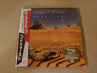 Uriah Heep「head First」japan Rare Mini Lp Shm - Cd Nm◆uicy - 94754