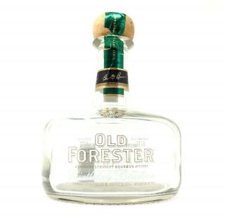 Rare 2014 Old Forester Birthday Bourbon Bottle Kentucky Whiskey Advertising