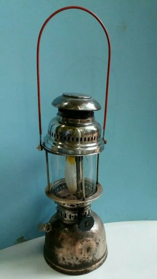 Antique Vintage Brass Made Pressure Kerosene Lamp Lantern