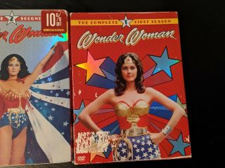 Wonder Woman - The Complete Seasons 1 - 3 (DVD,  2005) 2,  3 EUC rare 3