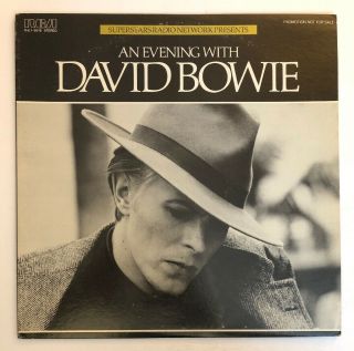 An Evening With David Bowie - Rare 1978 White Label Promo (NM) Ultrasonic 2