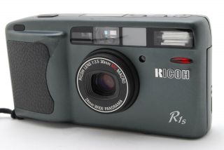 [rare,  5] Ricoh R1s Point & Shoot Compact 35mm Film Camera From Japan