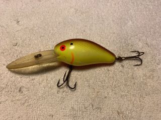 Bomber Mag 9a 3/4oz.  Yellow Old Fishing Lure 2