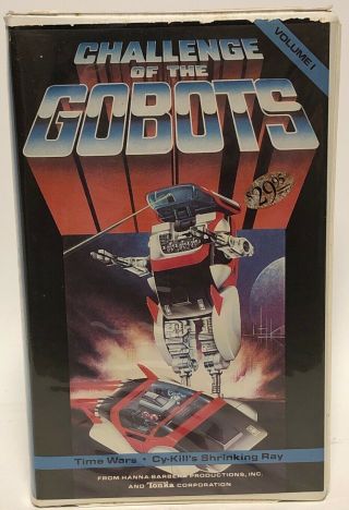 Challenge Of The Gobots Volume 1 Rare Vhs Clamshell 1985 Vintage