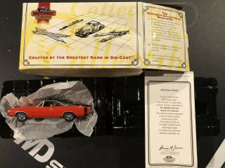 Rare Matchbox Collectibles 1969 Dodge Charger R/t,  Red,  Orig Box & Packaging