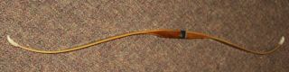 Vintage Recurve Bow Rare Black Hawk Mosquito.  Kids/young Bow.