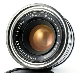 Rare M42 Prime Lens Isco GÖttingen Westromat 1.  9/50 Screw Mount 50mm F/1.  9