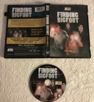 Rare & Out Of Print Finding Bigfoot Volume 3 Dvd - Animal Planet - Sasquatch