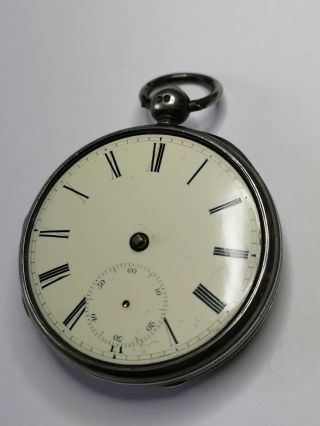 Rare Silver 1838 Fusee Pocket Watch For Restoration - Thomas Frodsham Movement
