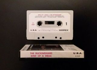 The Buckinghams - Kind Of A Drag Ampex Cassette Tape Rare
