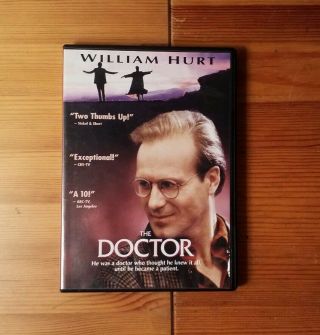 The Doctor On Dvd Rare And Oop William Hurt 1991,  Mill Creek Release