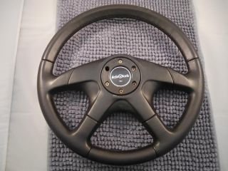 Rare Italy Italvolanti Garson Black Steering Wheel Vip Style 14.  5 " A67