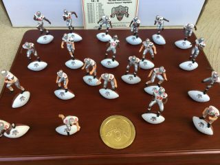 RARE 2002 OHIO STATE NATIONAL CHAMPIONS COMPLETE FOOTBALL PLAYER DISPLAY SET MT 2