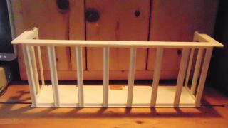 Vintage Barbie A Framed Dream House White Balcony Replacement Parts 1978