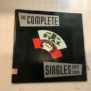 The Complete Stax / Volt Singles 1959 - 1968 Atlantic 1991 Lp Size Book Only Rare