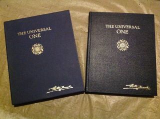 Rare The Universal One By Walter Russell 1974 Hardcover Signed - Editor - Relative