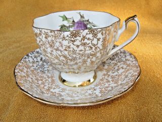 Vintage Tea Cup And Saucer - Fine Bone China From England