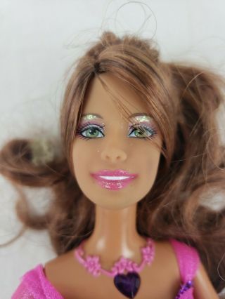 2008 Mattel Barbie Diamond Castle Princess Alexa Singing Light Up Doll RARE 2