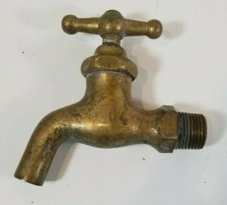 Vintage Standard Brass Water Faucet Spigot Tap (d)