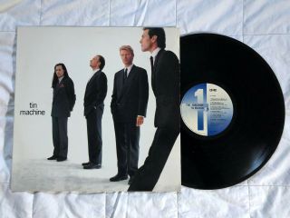 David Bowie,  Tin Machine,  Emi E1 - 91990,  Nm,  Rare,  Vinyl Record