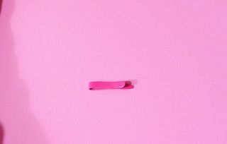 Vintage Barbie Pink Color Magic Hair Clip