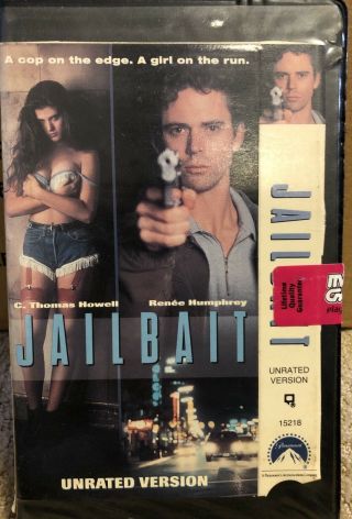 Jailbait Vhs (15218,  1993,  Unrated Version) Rare
