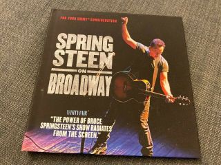Bruce Springsteen On Broadway Emmy Fyc Consideration Netflix Promo Dvd Rare