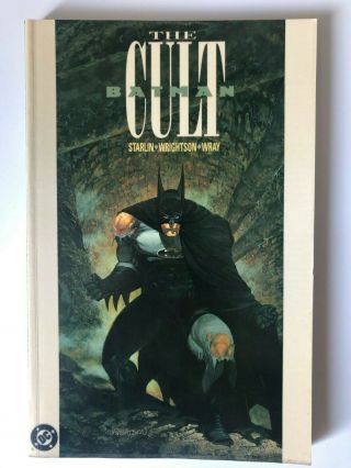 Batman: The Cult Tpb (rare 1991 1st Printing) Jim Starlin / Bernie Wrightson