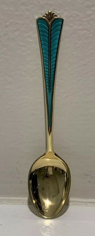 David Andersen Sterling Silver Spoon,  Collectible Vintage Memorabilia