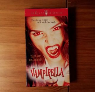Vampirella (1996) On Vhs Rare Oop Cult Horror Roger Daltrey