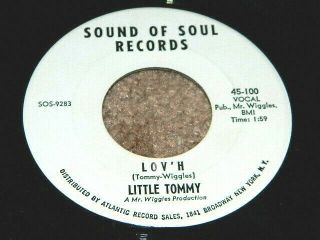 Rare Soul 45 Little Tommy " Lov 