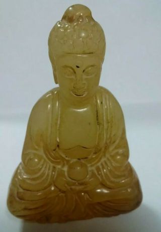 Antique Chinese Jade Buddah