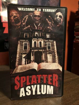 Splatter Asylum Horror Vhs Rare Htf Gore Cannibal Demons Sci Fi Todd Sheets