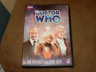 " The Mind Of Evil " Doctor Who 2 - Disc Dvd Region 1 Authentic Rare Oop