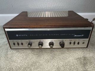 Hh Scott Scotsman 299 - T 299t Vintage Stereo Amp Amplifier Great Rare